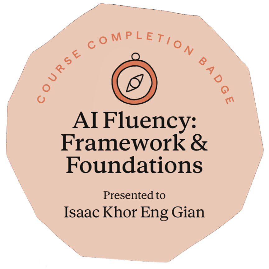 IBM Artificial Intelligence certification badge