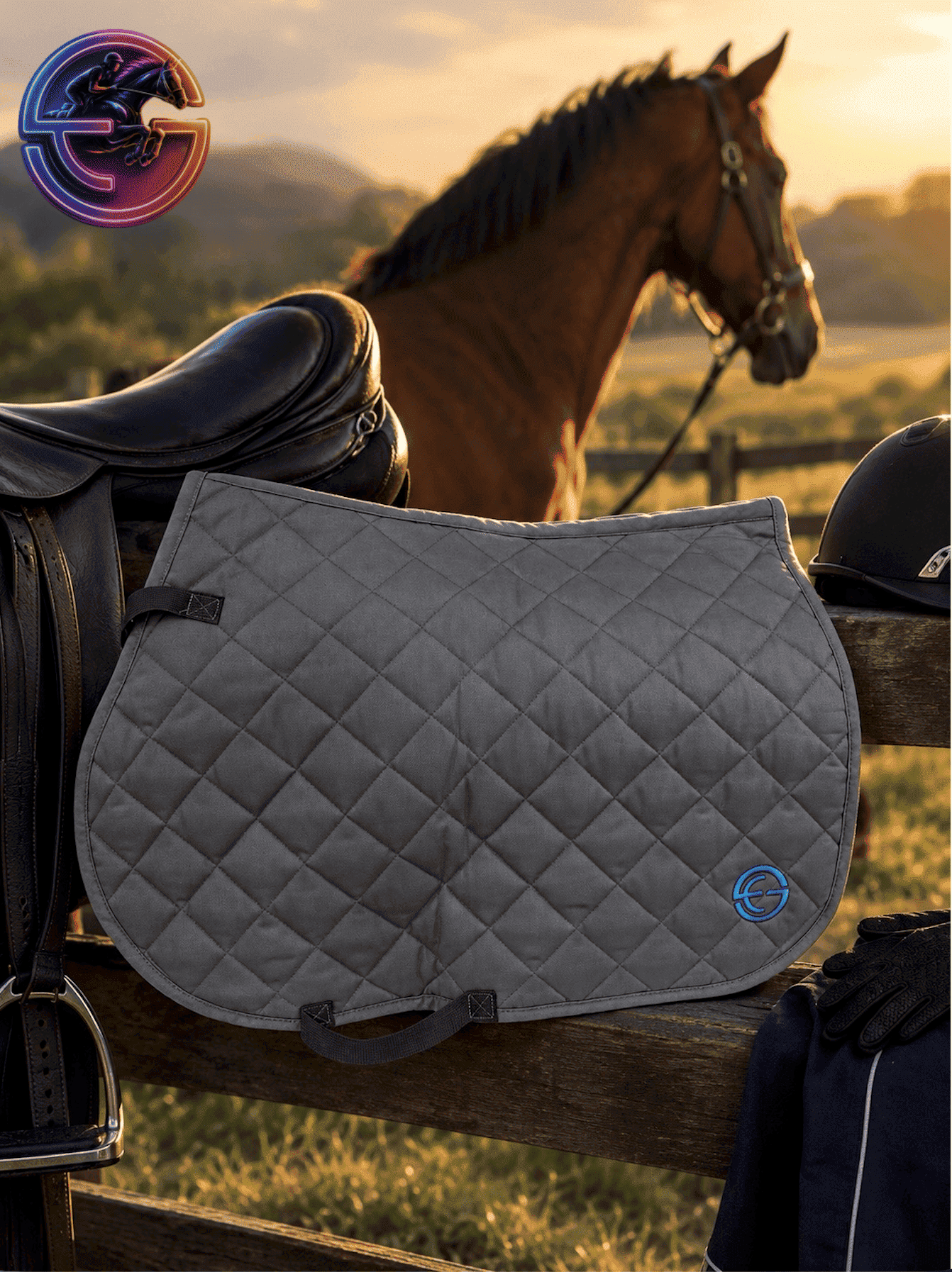 EGK Horse Riding Saddle Pad